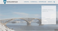 Desktop Screenshot of borgarbyggd.is